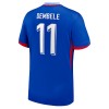 Camiseta de fútbol Francia Dembele 11 Primera Equipación Euro 2024 - Hombre